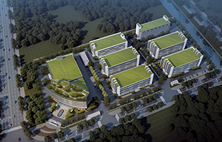 bti体育昆山产业基地二期工程圆满封顶